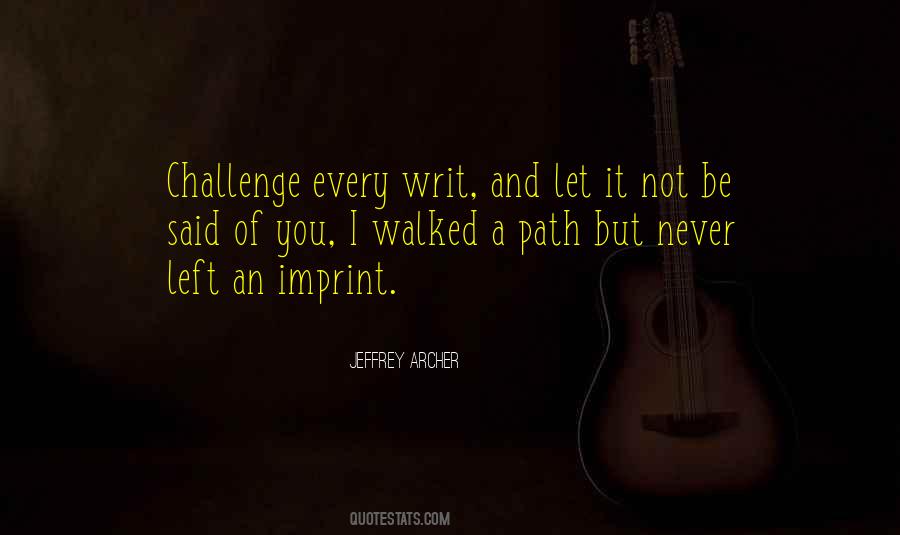 Imprint Quotes #504803