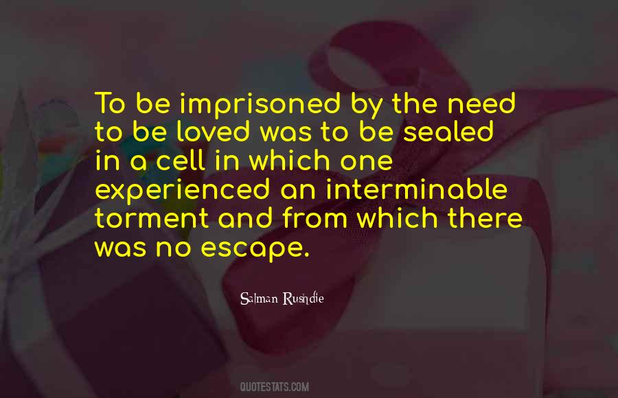 Imprisoned Love Quotes #1696906