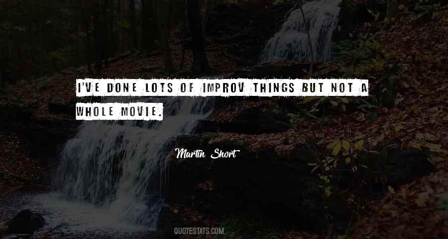 Improv Quotes #1324566