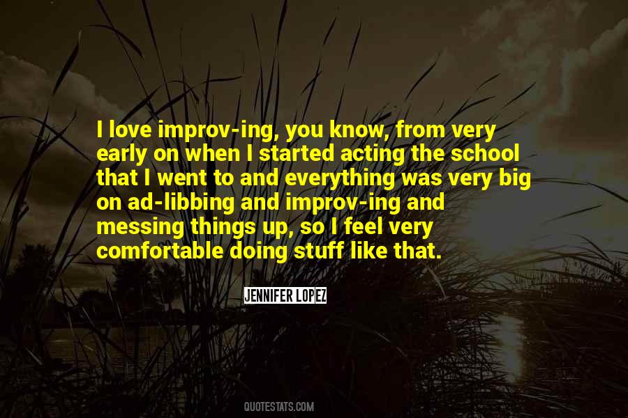 Improv Quotes #1390787