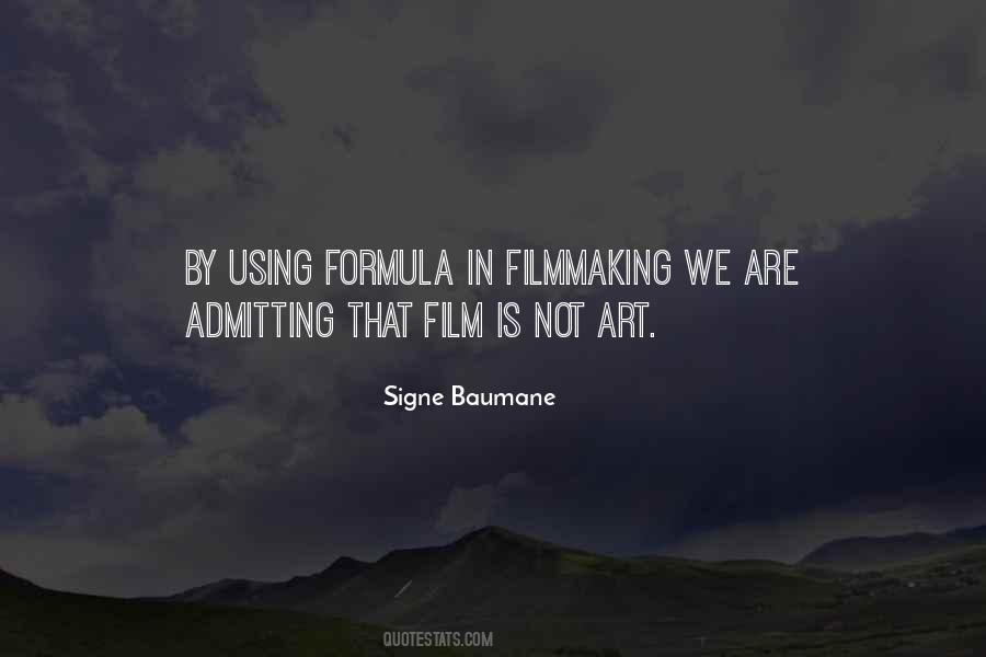 Quotes About The Art Of Filmmaking #138442