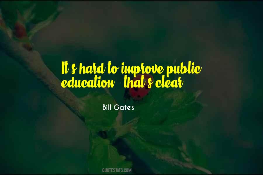 Improve Education Quotes #88548
