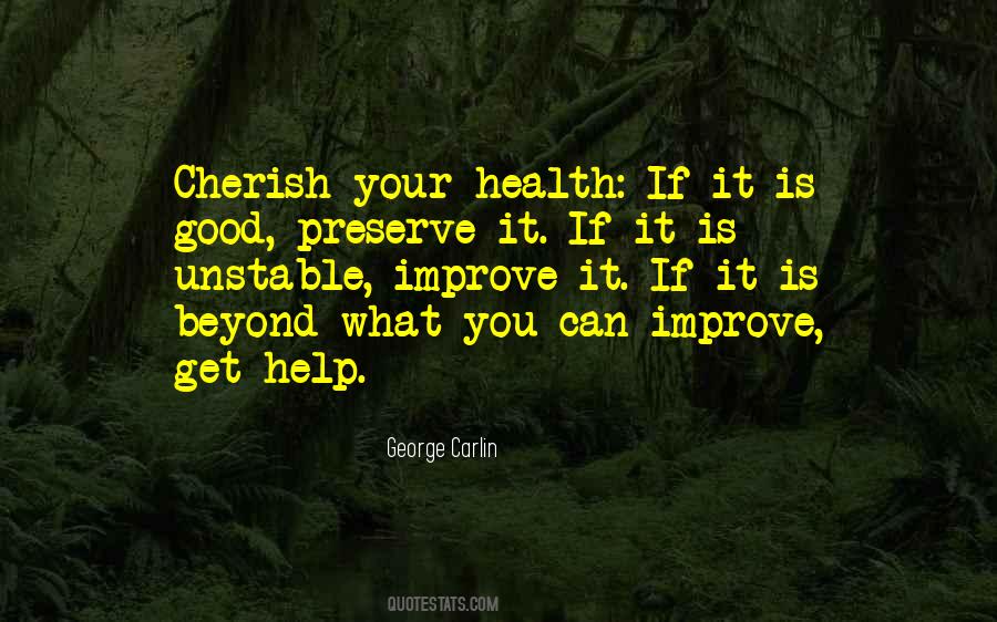 Improve Health Quotes #434104
