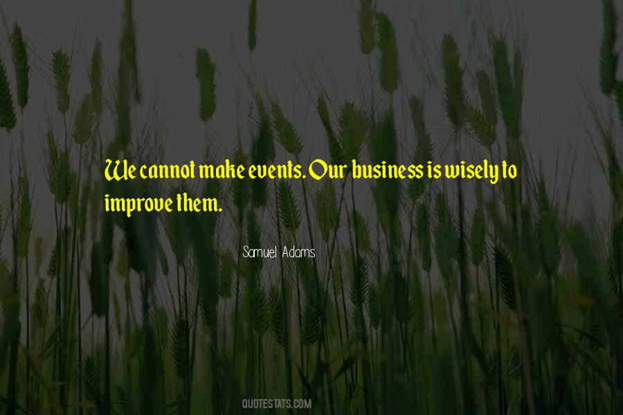 Improve Your Business Quotes #720348