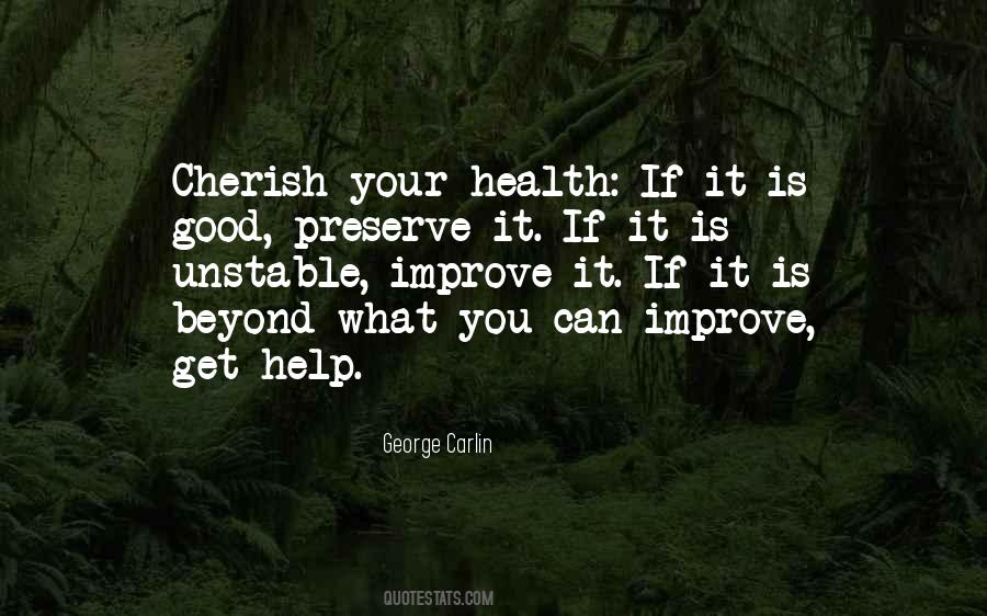 Improve Your Health Quotes #434104