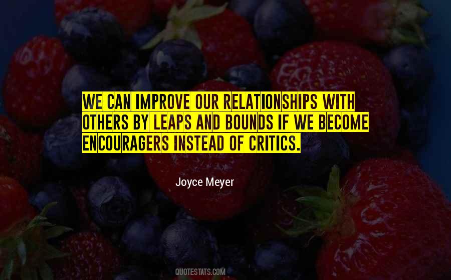 Improve Your Relationship Quotes #1272318