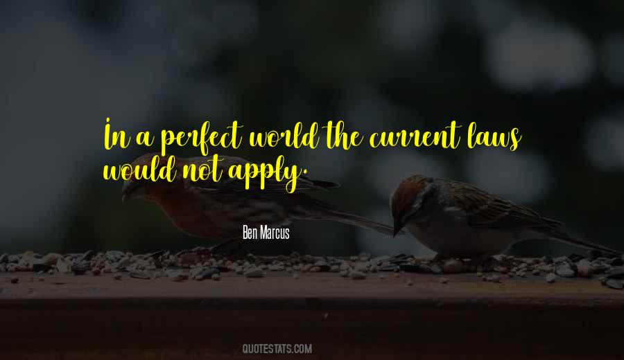 In A Perfect World Quotes #1207667