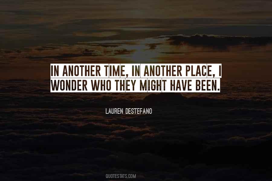 In Another Time Quotes #33972