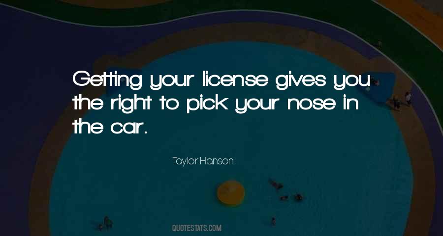 In Car Quotes #79417