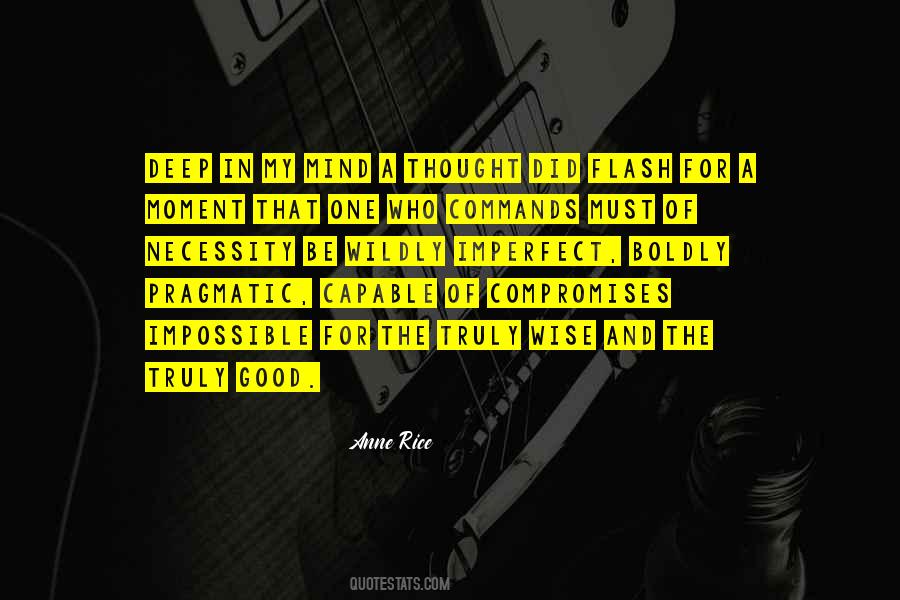 In Deep Thought Quotes #1249291