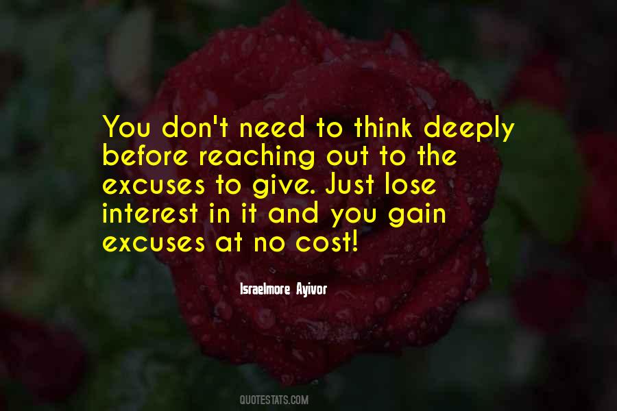 In Deep Thought Quotes #354113