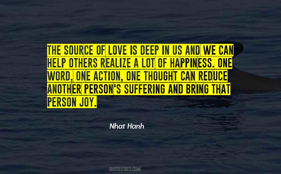 In Deep Thought Quotes #567845