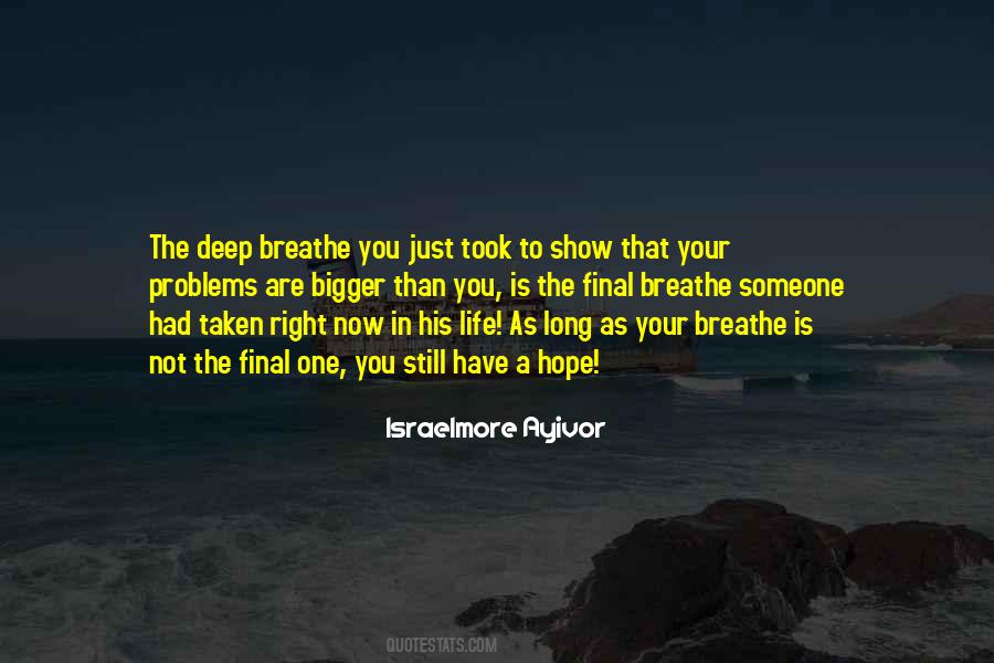 In Deep Thought Quotes #741479