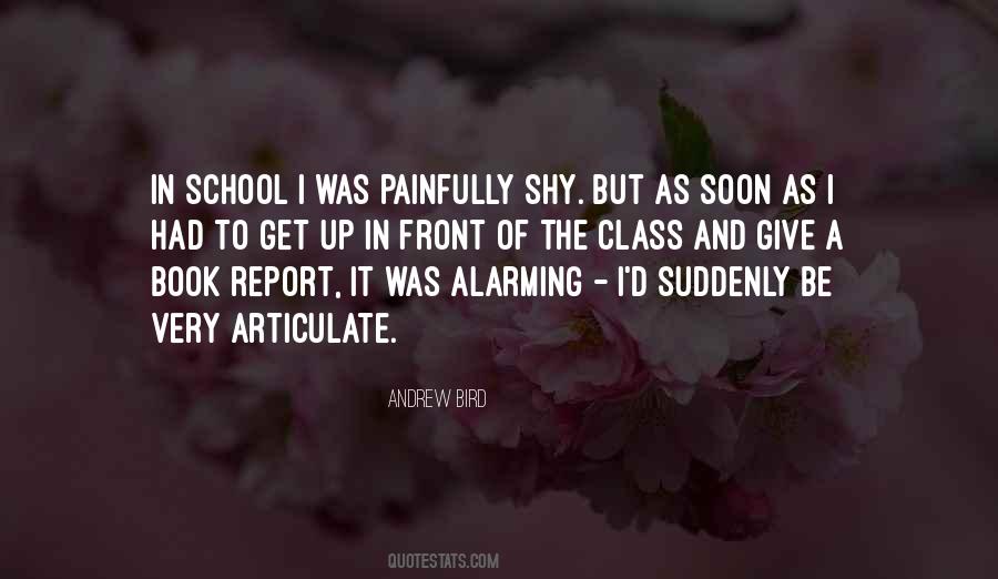 In Front Of The Class Quotes #1517186