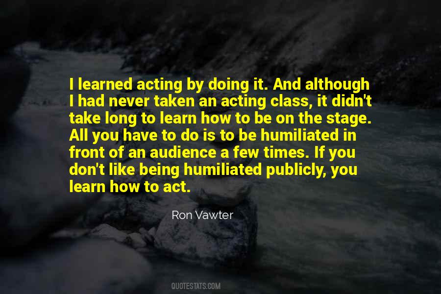 In Front Of The Class Quotes #1684247