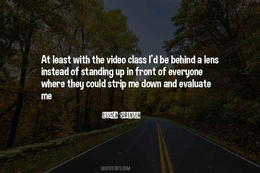 In Front Of The Class Quotes #316378