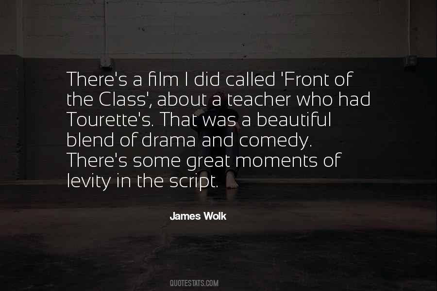 In Front Of The Class Quotes #505668