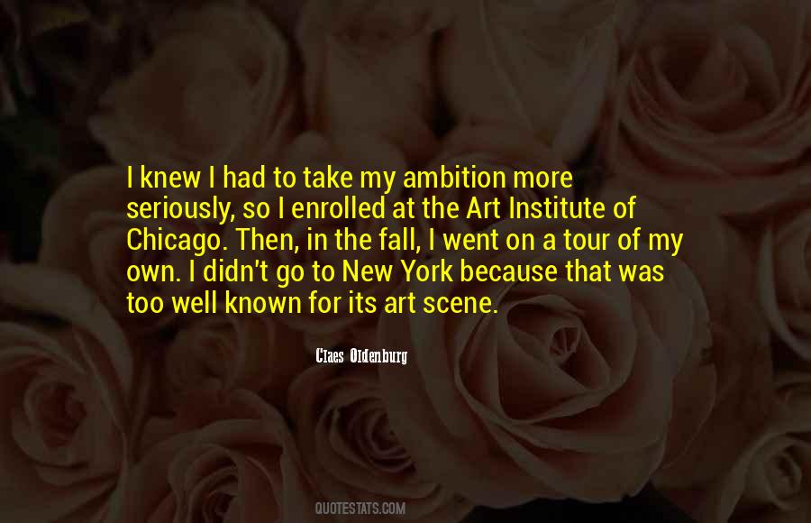 Quotes About The Art Institute Of Chicago #1319417