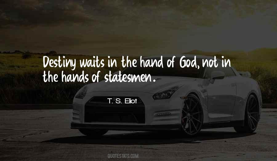 In God's Hand Quotes #795703