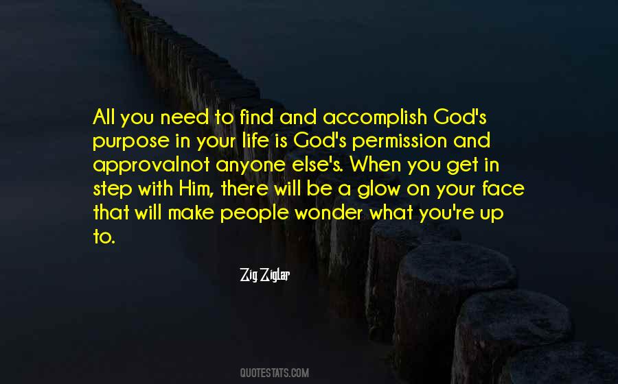 In God's Will Quotes #19051