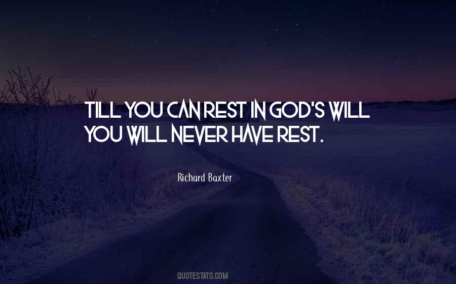 In God's Will Quotes #2602