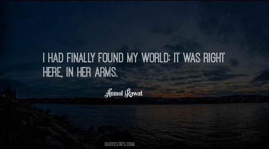 In Her Arms Quotes #579907