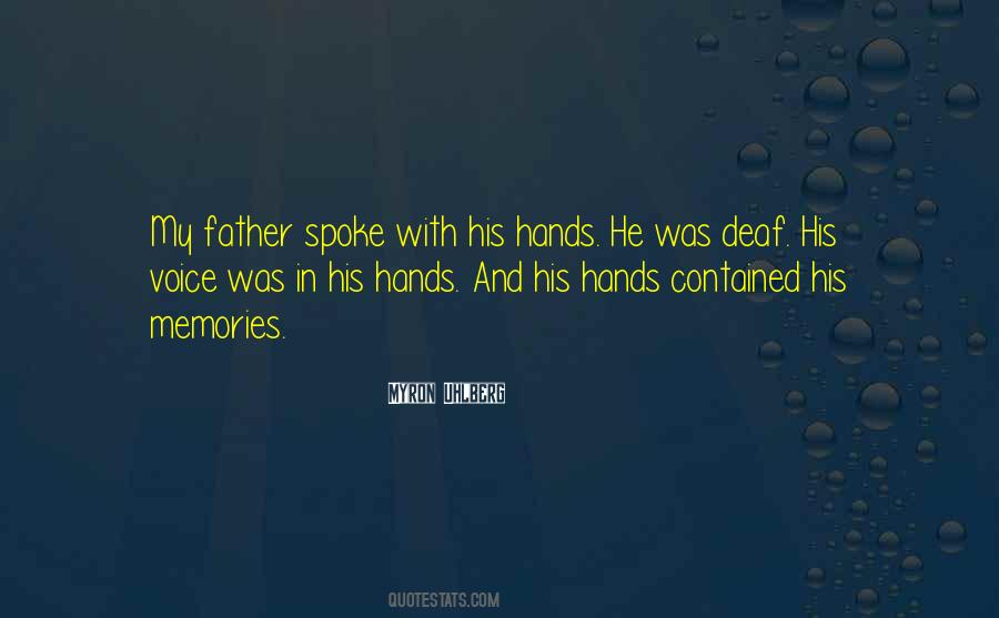 In His Hands Quotes #1203249
