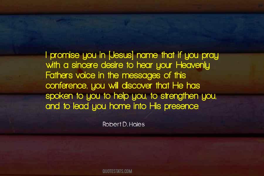 In His Presence Quotes #2034