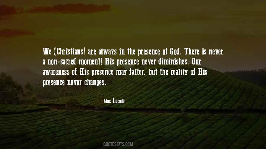 In His Presence Quotes #49887