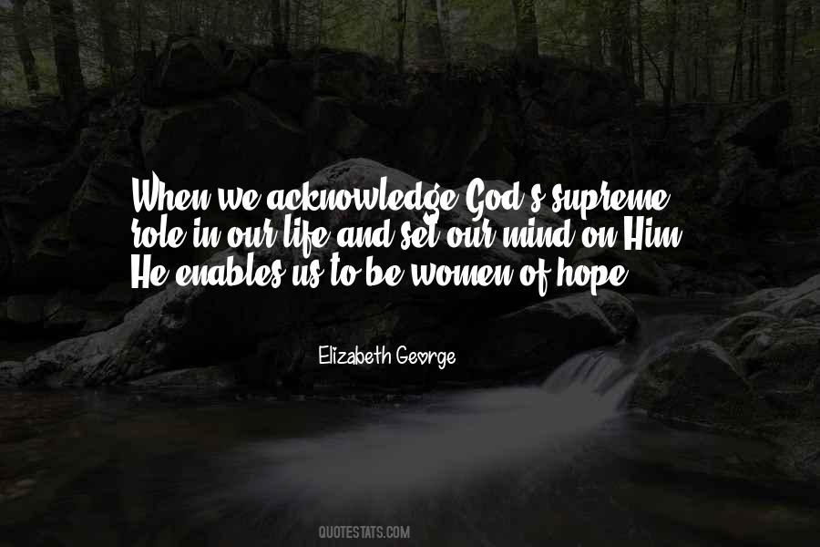 In Life God Quotes #14514