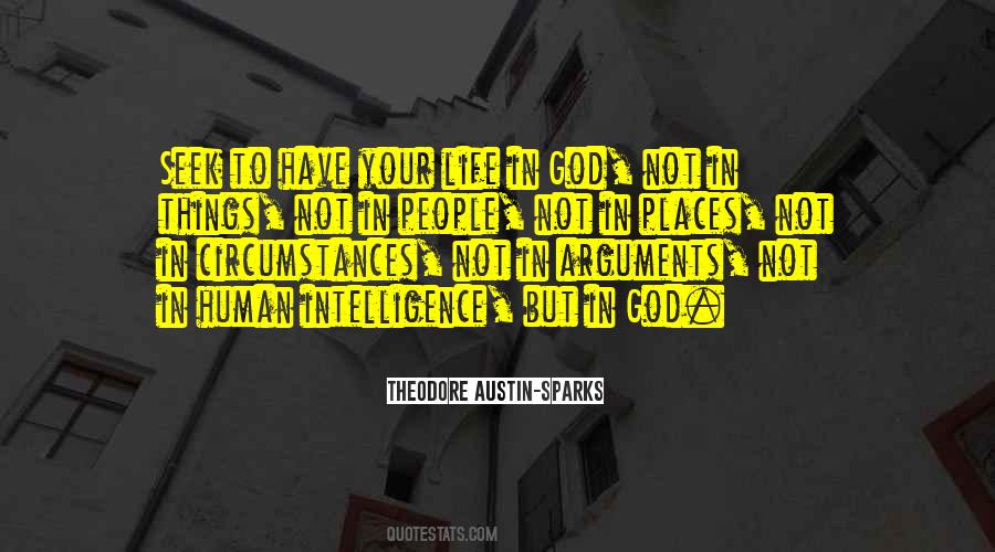 In Life God Quotes #45099
