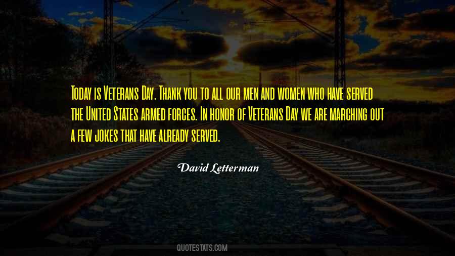 Quotes About The Armed Forces #551452