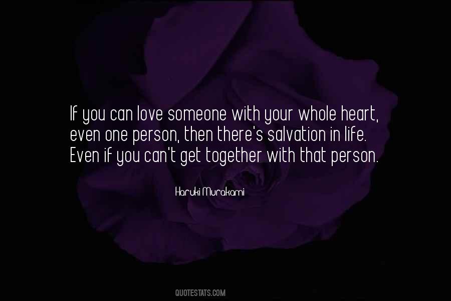 In Love With One Person Quotes #1023195