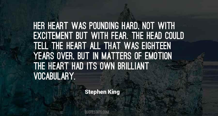 In Matters Of The Heart Quotes #23531