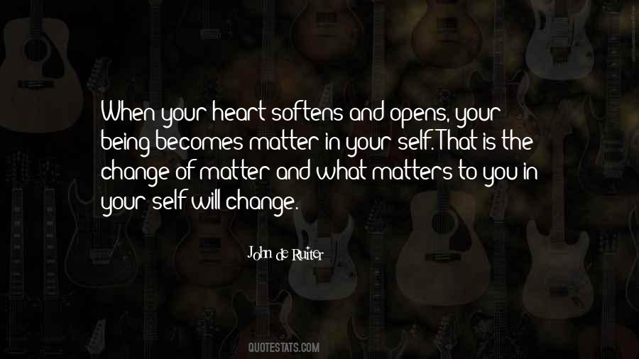 In Matters Of The Heart Quotes #623769