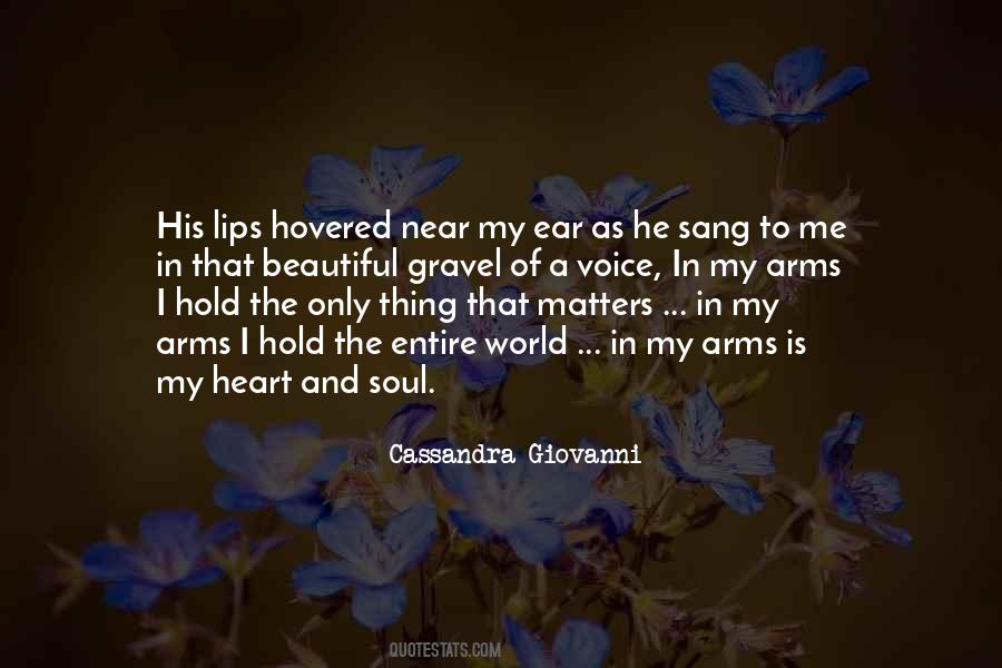 In Matters Of The Heart Quotes #690185