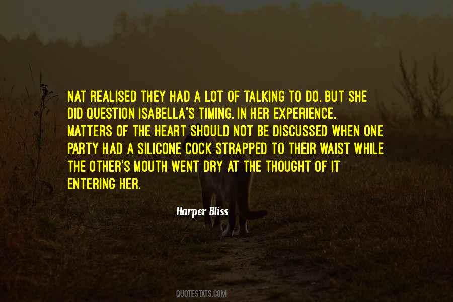 In Matters Of The Heart Quotes #963476