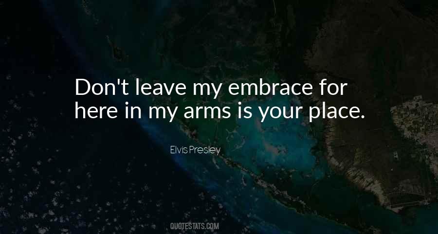 In My Arms Quotes #57940
