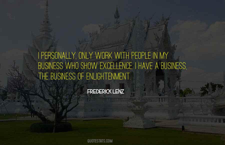 In My Business Quotes #1218144