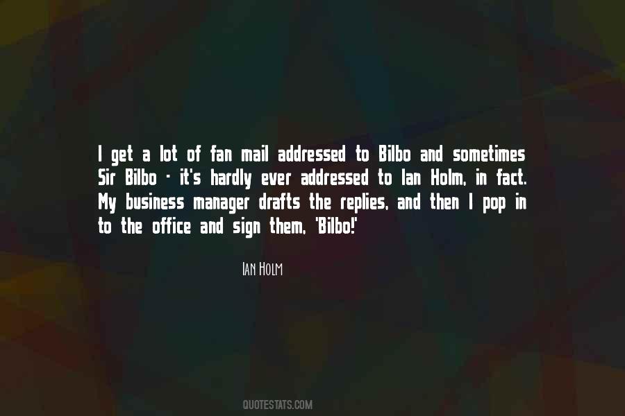 In My Business Quotes #135981 In My Business Quotes #135981