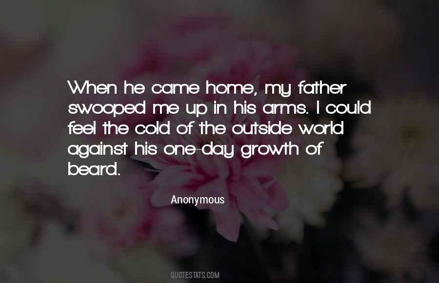 In My Father's Arms Quotes #1672264