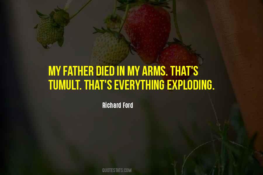 In My Father's Arms Quotes #1814299