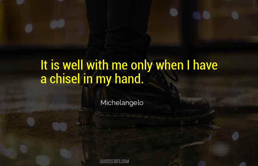 In My Hand Quotes #1292785