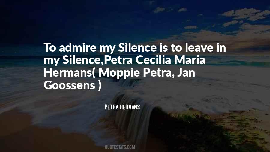In My Silence Quotes #1770673