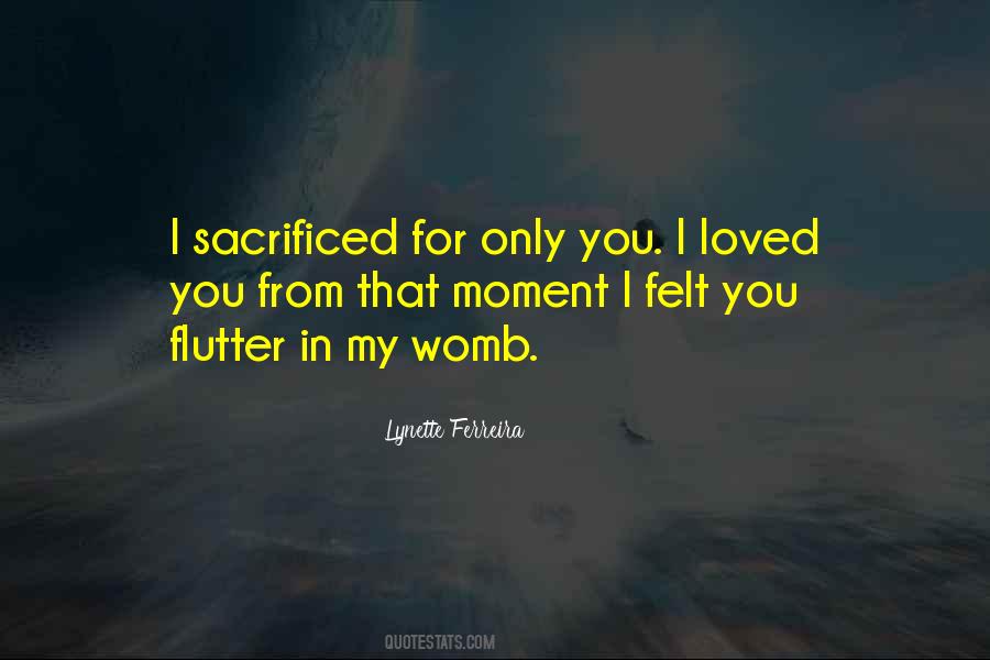 In My Womb Quotes #1262858