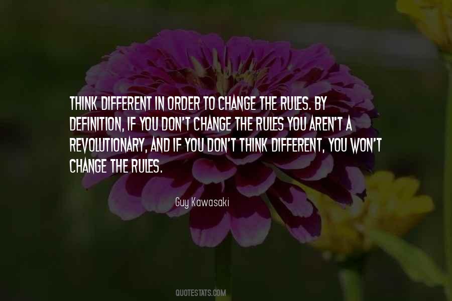 In Order To Change Quotes #1021025