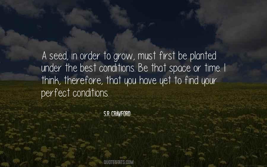 In Order To Grow Quotes #469735