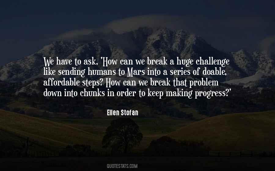 In Order To Progress Quotes #1865746
