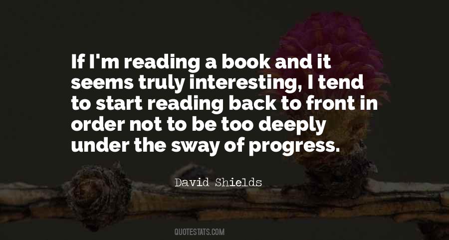 In Order To Progress Quotes #771024