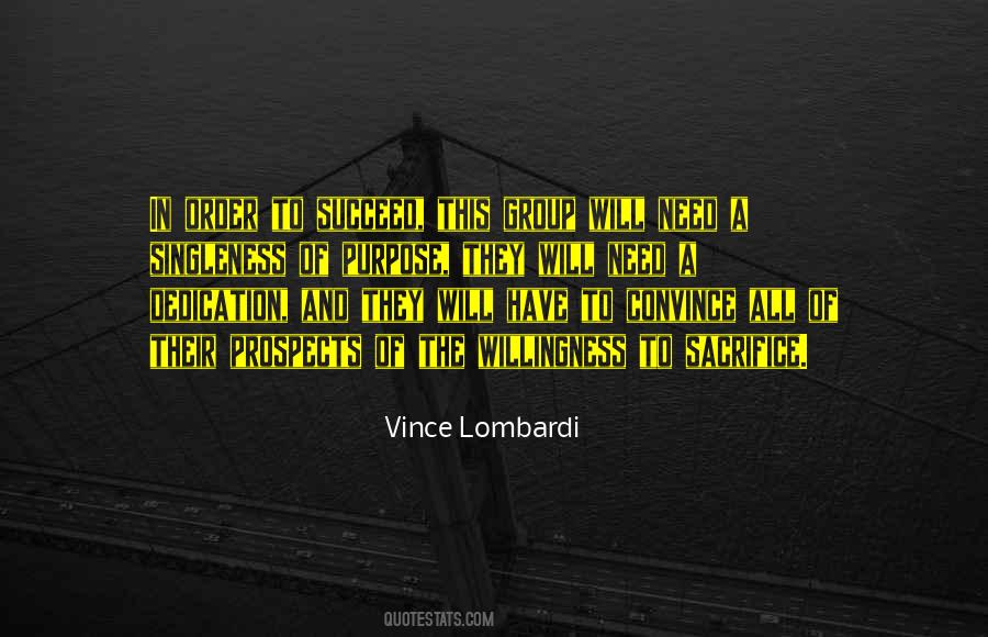 In Order To Succeed Quotes #1115392